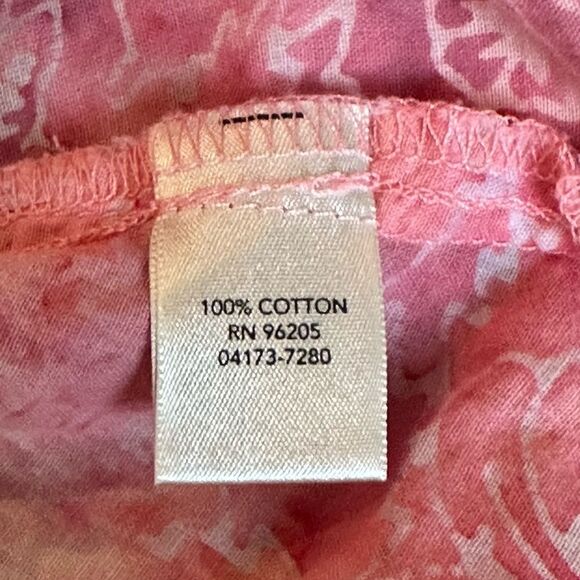 Christopher & Banks Women's Short Sleeve Button Up Top-Blouse Pink XLP - Picture 6 of 10